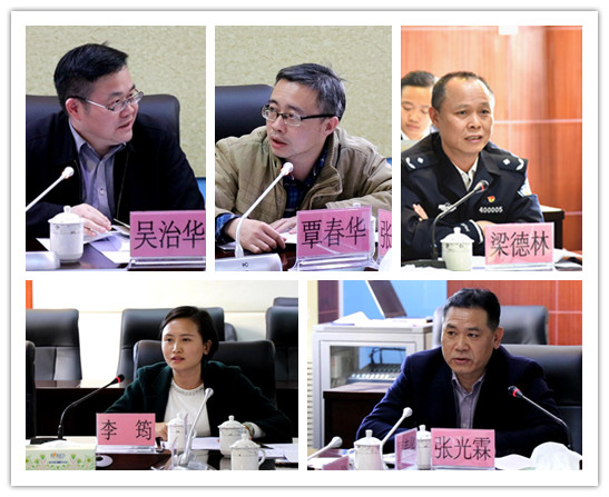 自治区检察院副检察长孟耀军与梧州市各界代表座谈交流